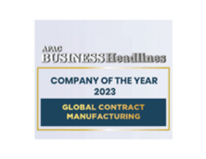 E-BI was names Company of the Year 2023 in Global Contract Manufacturing by APAC Business Headlines!