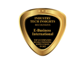 E-BI was named in the Top 10 Companies Revolutionizing the Supply Chain in 2022 by Industry Tech Insights!