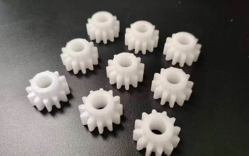 Image of injection molded complex gears