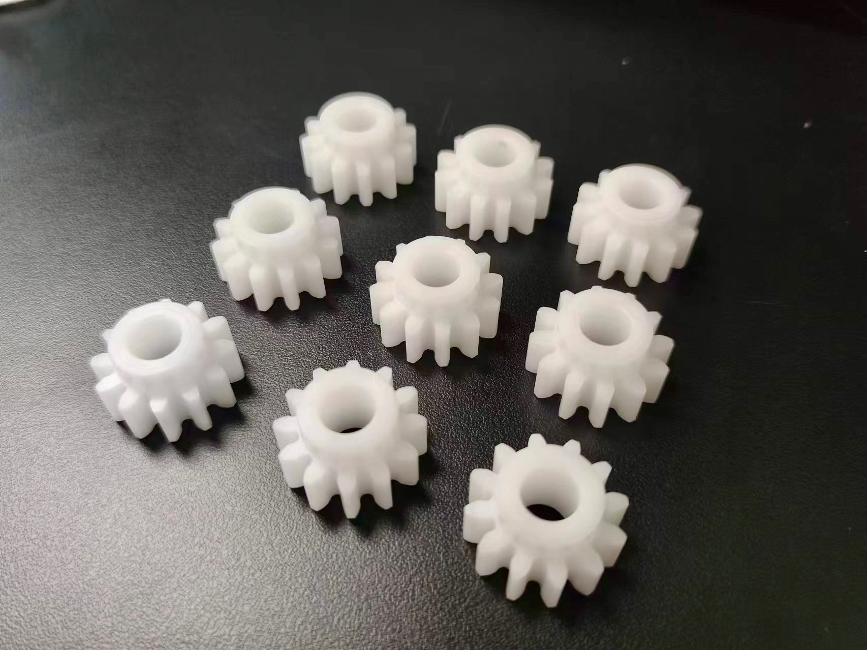 Image of injection molded complex gears
