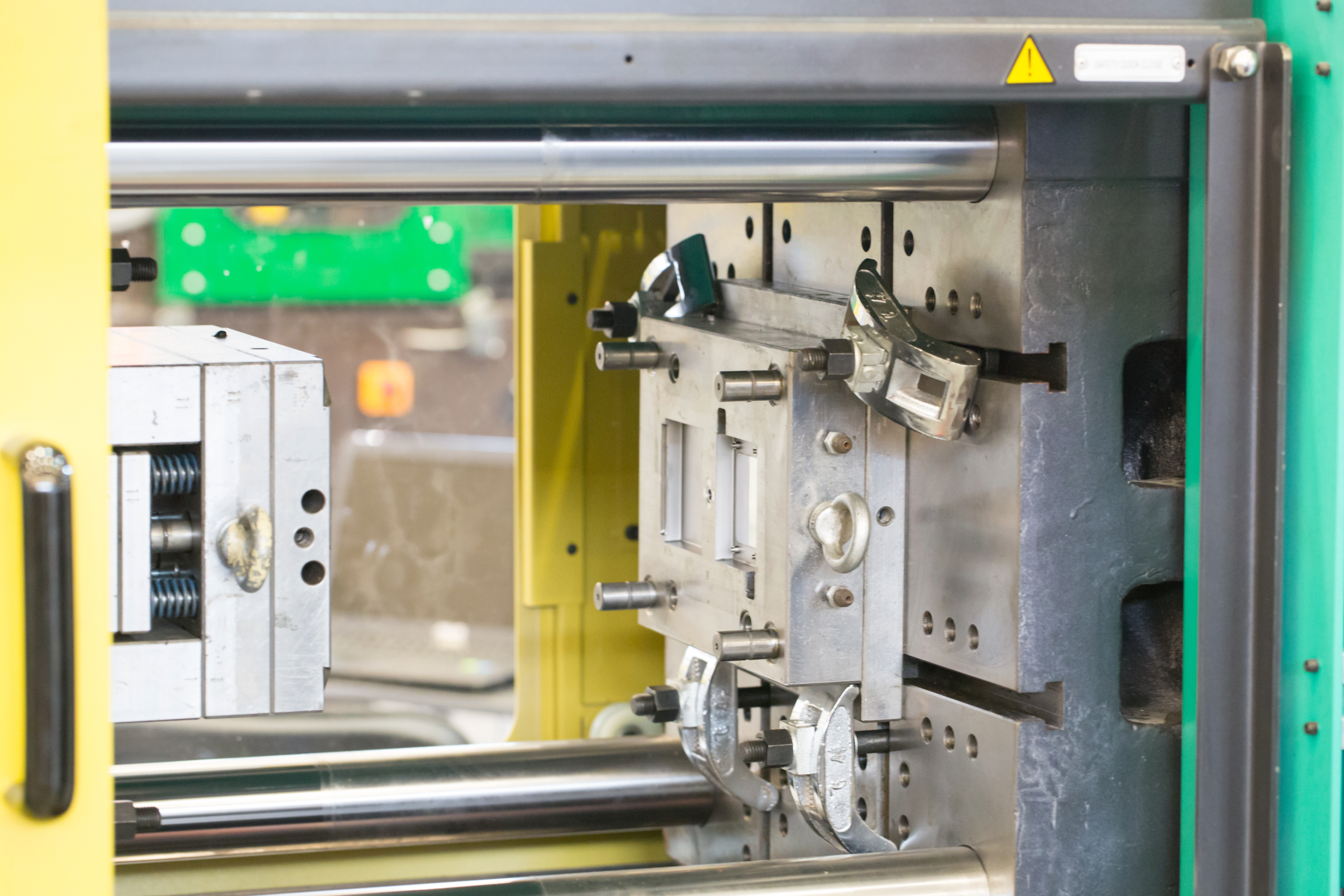 Hygienic injection molded components