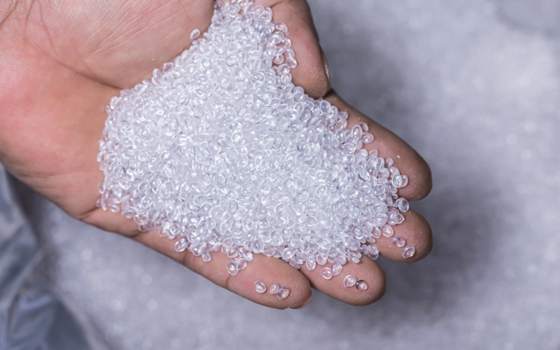 image of transparent polymers that can be used for IoT medical device manufacturing