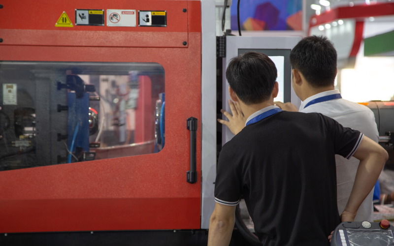 Image of PIM machine that can do high & low volume parts