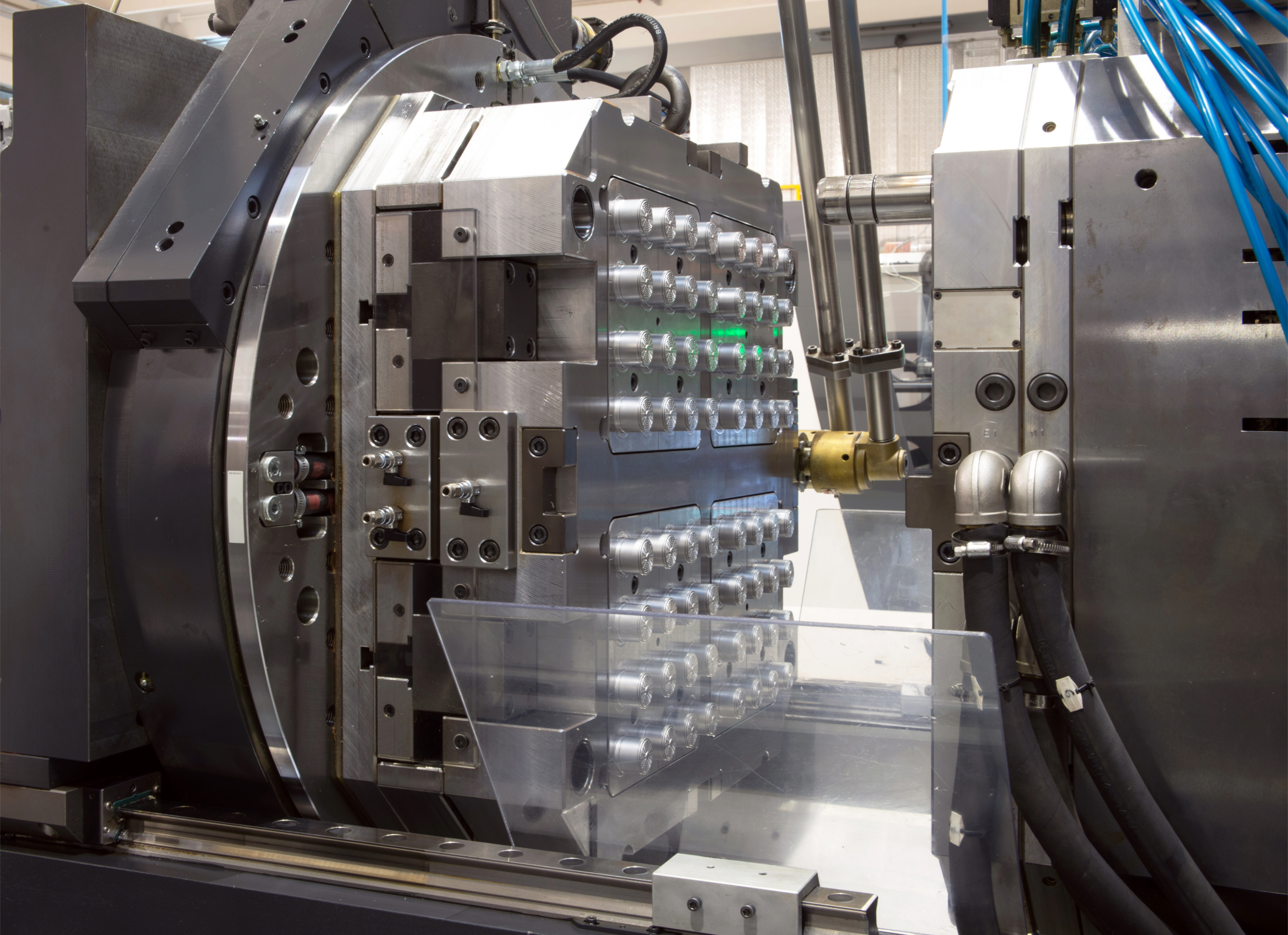 Image of multi-cavity molds for scalable IoT production