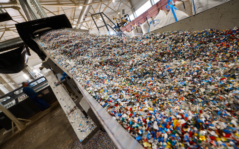 Image of sustainable plastic materials
