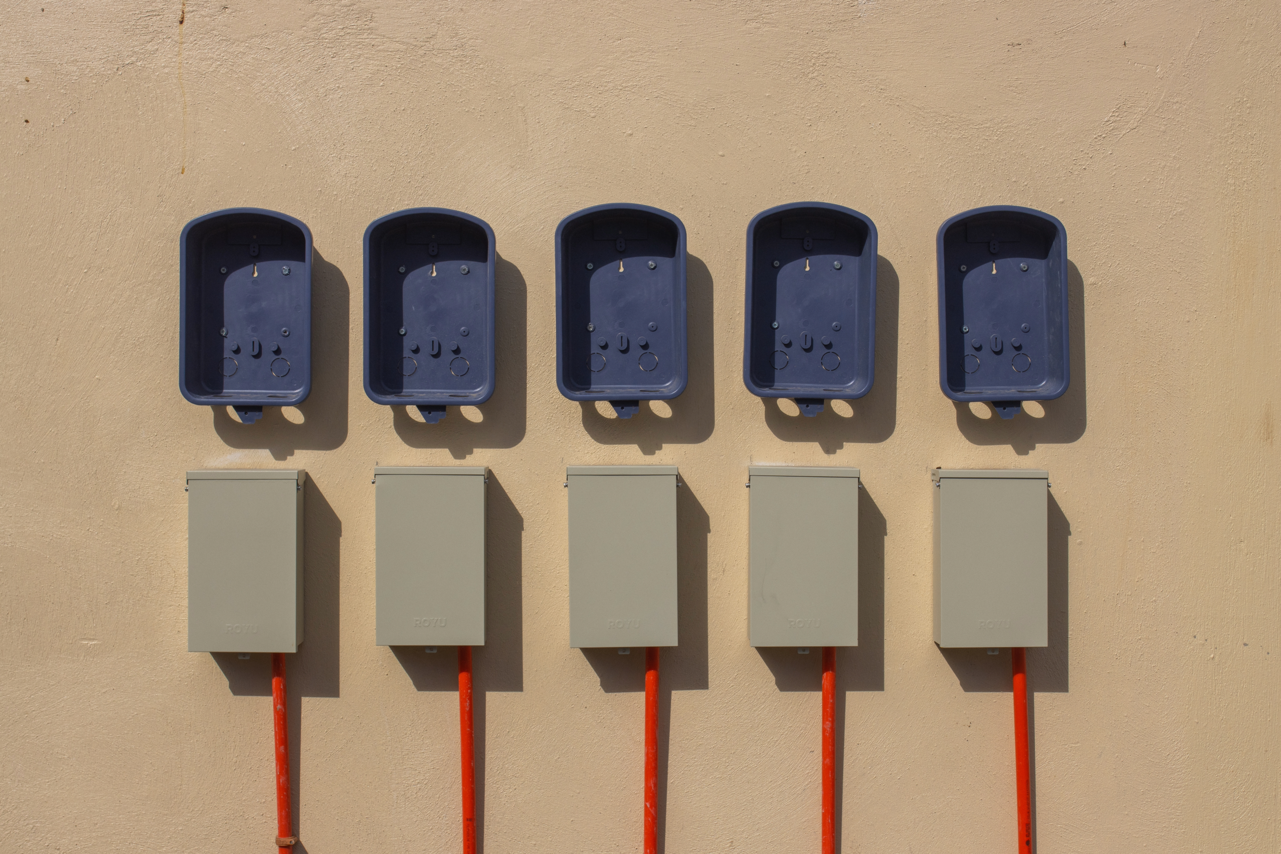 Image of meters using EMI shielding