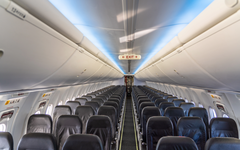 Image depicting lightweight aerospace interior