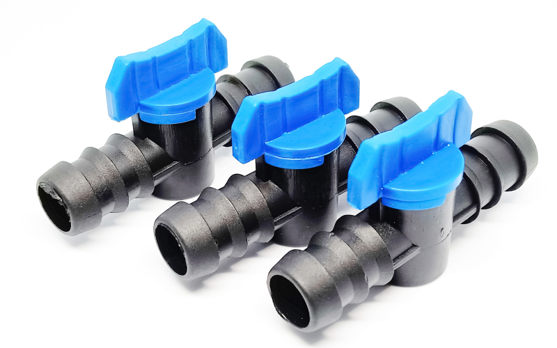 Image of chemical resistant plastics in tubing connectors