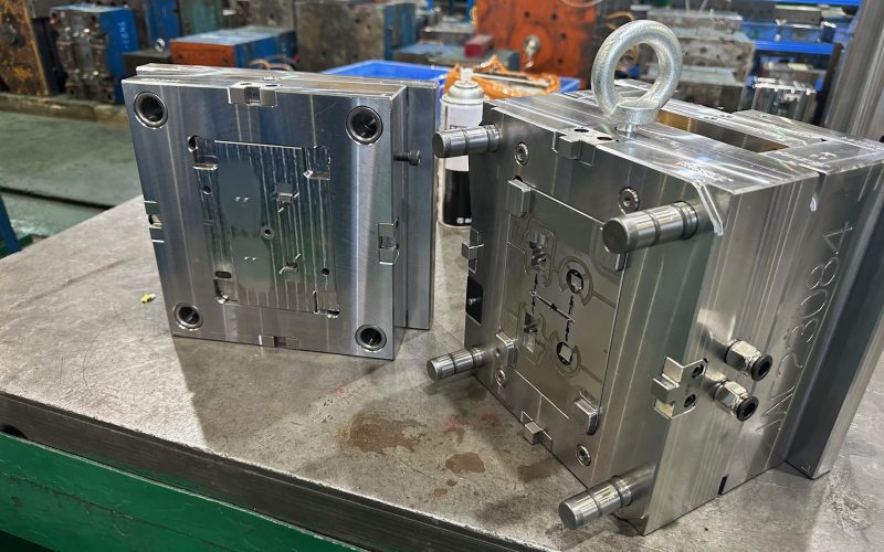 Image of tooling for plastic injection molding