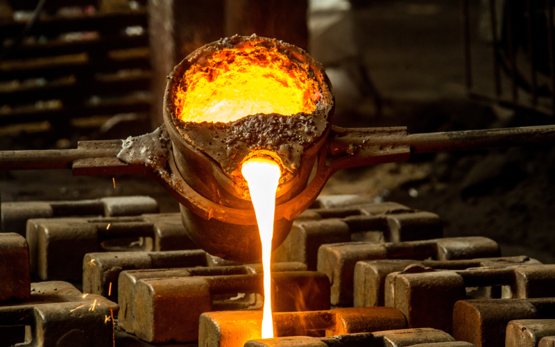 Casting processes used to make robotics