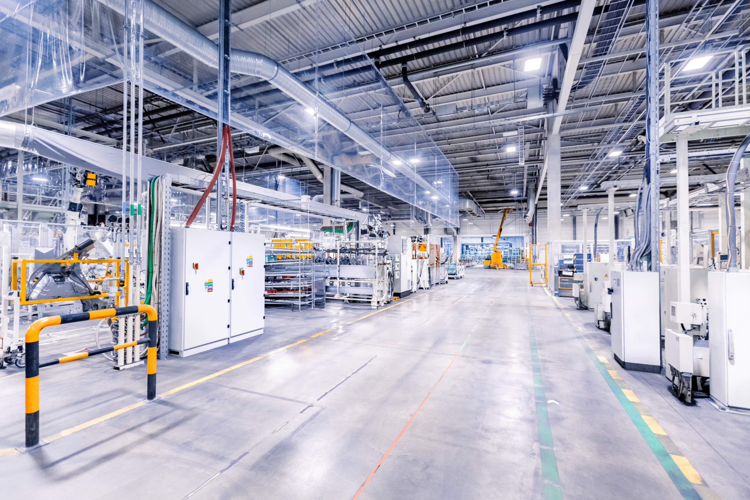 Image of factory that helps make robotics