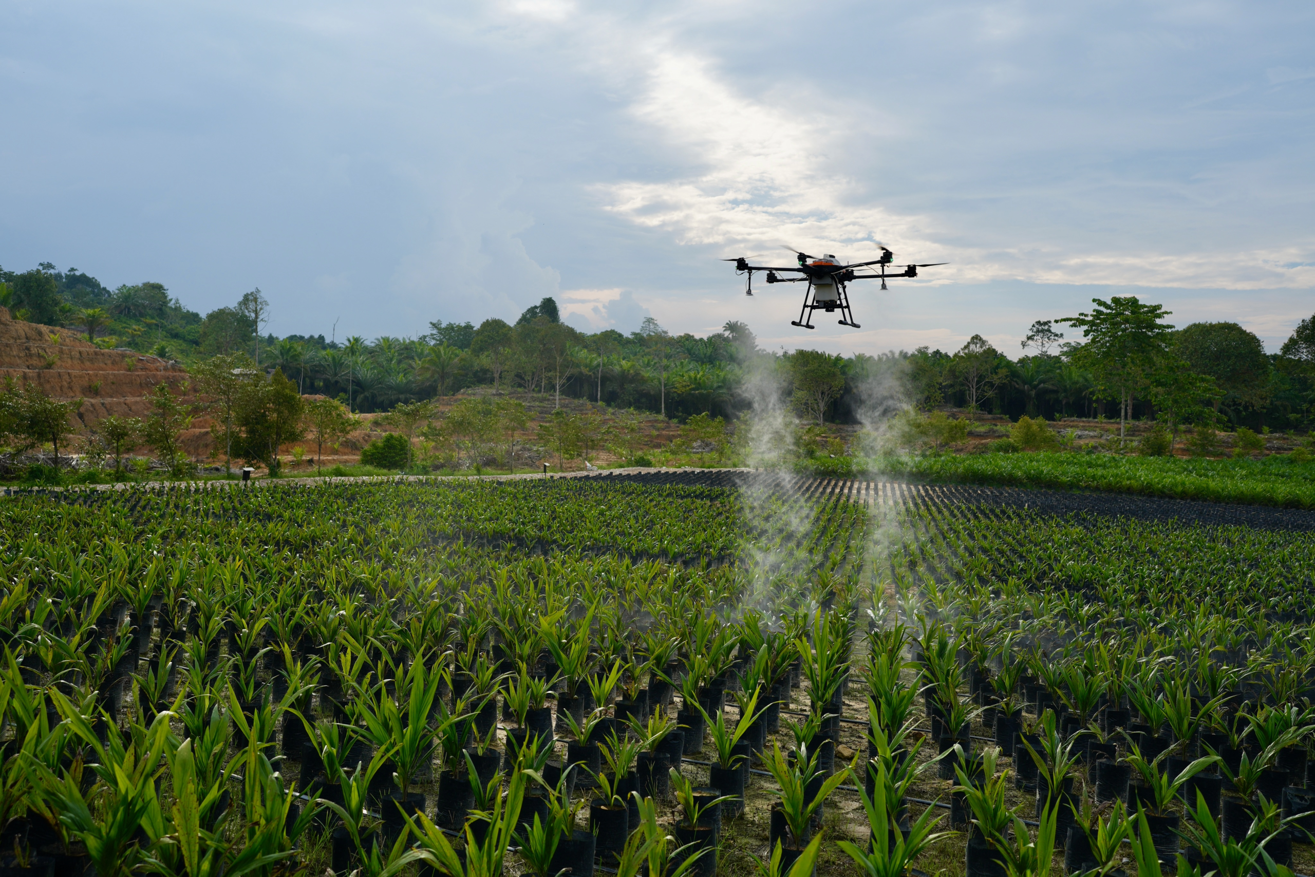 Smart Farming: Embedded electronics in drones