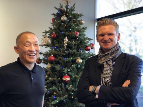 The friendly faces of Bryan Takata (left) and John Lavan (right) shine as our US and Australia sales directors (respectively).